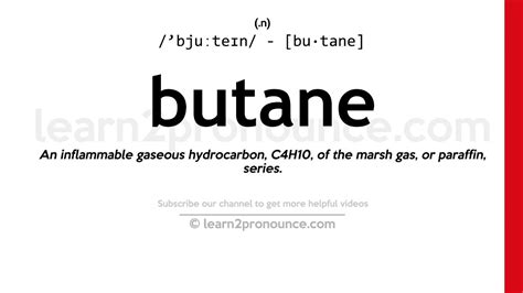 butane meaning in tagalog